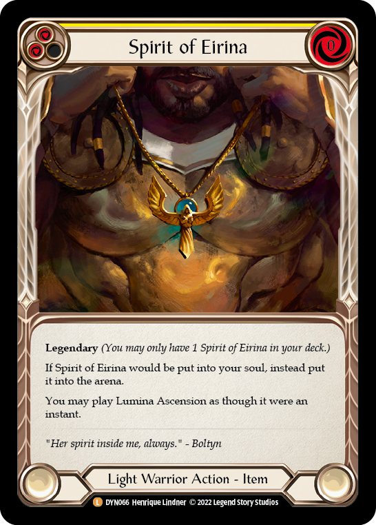 Spirit of Eirina DYN066 (Dynasty)  - Cold Foil