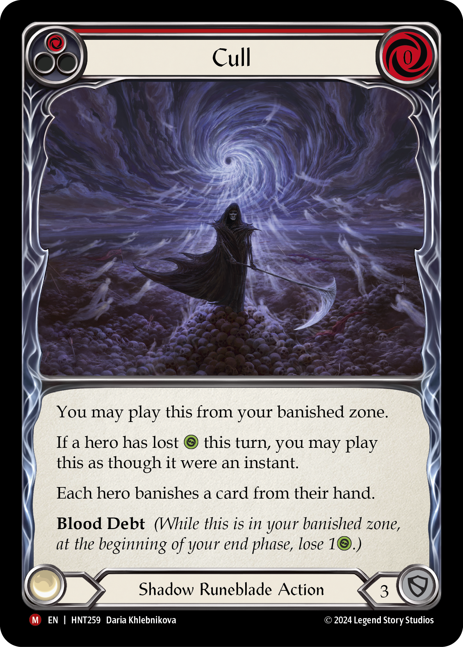 Cull HNT259 (The Hunted) 
