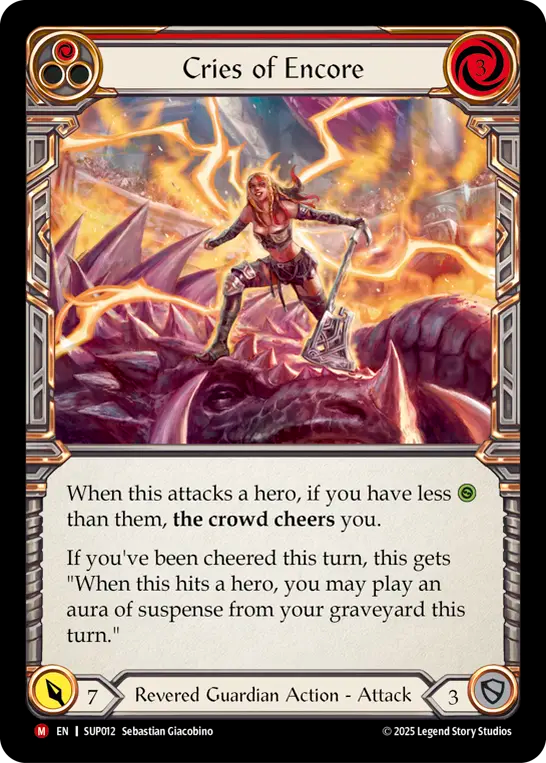 Cries of Encore SUP012 (Super Slam) 
