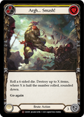 Argh... Smash! CRU009 (Crucible of War)  - Unlimited Edition Normal