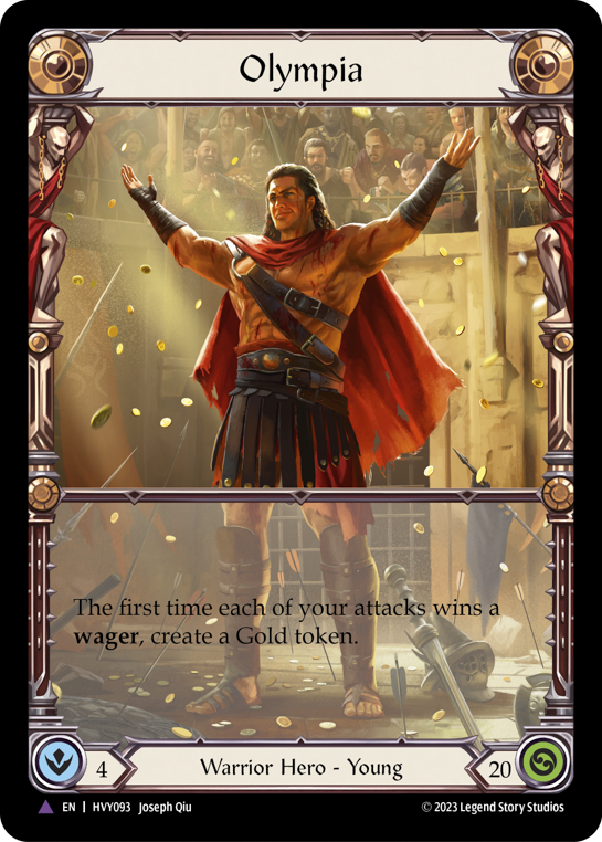 Olympia HVY093 (Heavy Hitters)  - Cold Foil