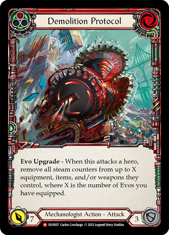 Demolition Protocol EVO057 (Bright Lights)  - Rainbow Foil