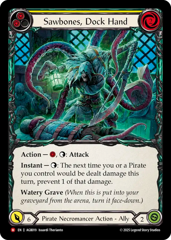 Sawbones Dockhand AGB019 (Armory Deck: Gravy Bones) 