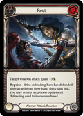 Rout WTR120 (Welcome to Rathe)  - 1st Edition Rainbow Foil