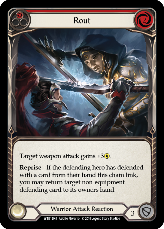 Rout WTR120 (Welcome to Rathe)  - 1st Edition Rainbow Foil