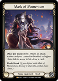 Mask of Momentum WTR079 (Welcome to Rathe)  - Unlimited Edition Rainbow Foil