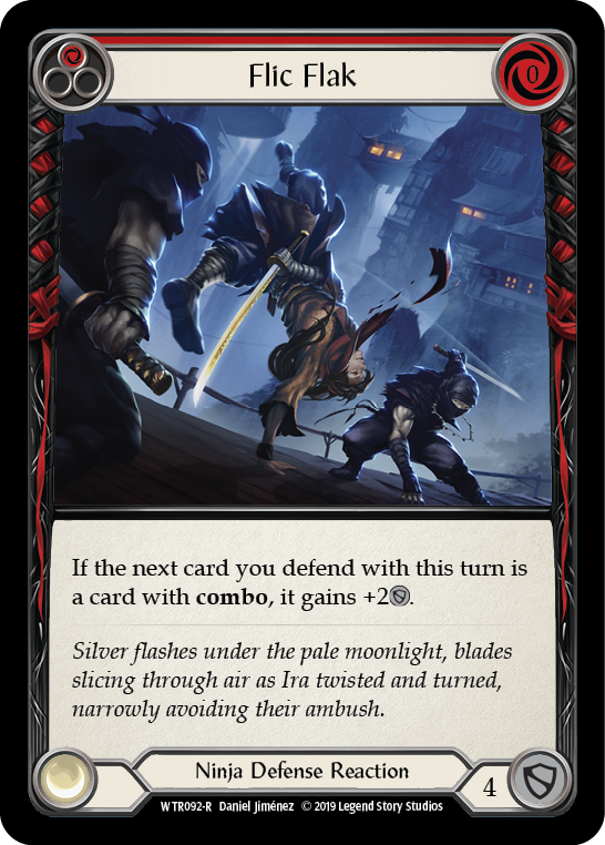 Flic Flak WTR092 (Welcome to Rathe)  - 1st Edition Rainbow Foil