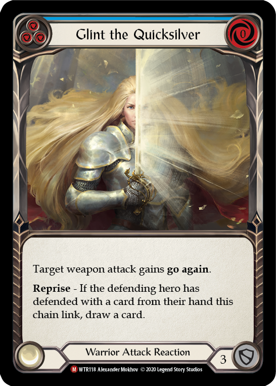 Glint the Quicksilver WTR118 (Welcome to Rathe)  - Unlimited Edition Normal
