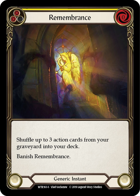 Remembrance WTR163 (Welcome to Rathe)  - 1st Edition Normal