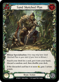 Sand Sketched Plan WTR009 (Welcome to Rathe)  - 1st Edition Rainbow Foil