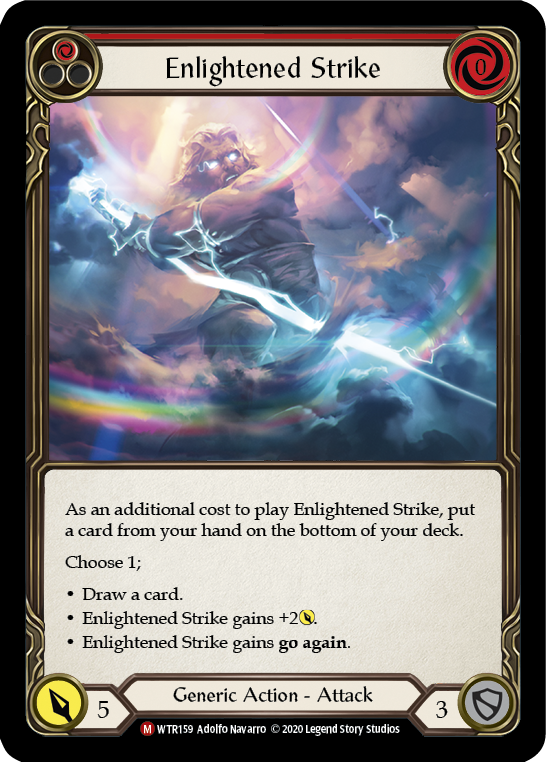 Enlightened Strike WTR159 (Welcome to Rathe)  - Unlimited Edition Normal