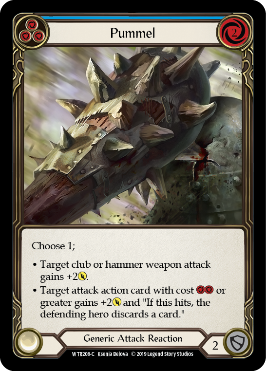 Pummel WTR208 (Welcome to Rathe)  - 1st Edition Rainbow Foil