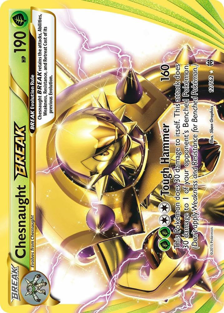 Chesnaught BREAK 12/162 (XY - BREAKthrough)  - Holofoil