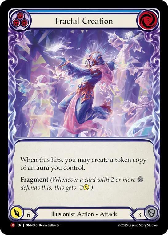 Fractal Creation OMN040 (Omens of the Third Age)  - Cold Foil