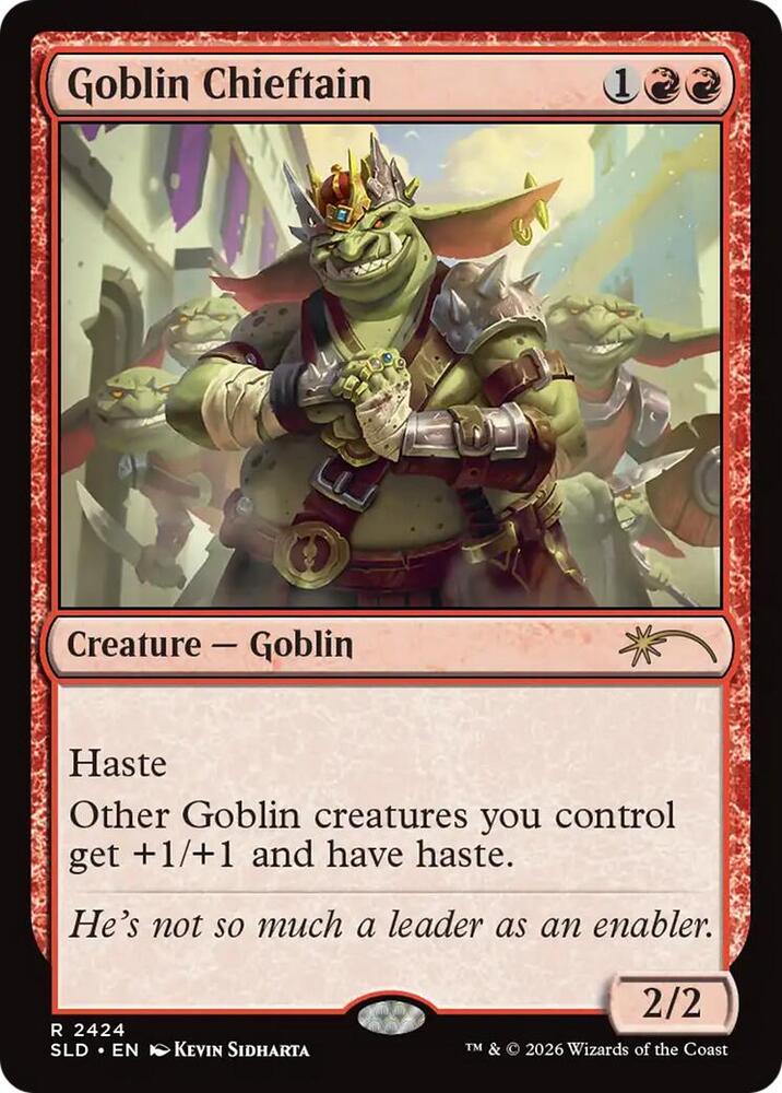 Goblin Chieftain 2424 (Secret Lair Drop Series) 