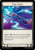 Snap Fingers OMN050 (Omens of the Third Age)  - Cold Foil