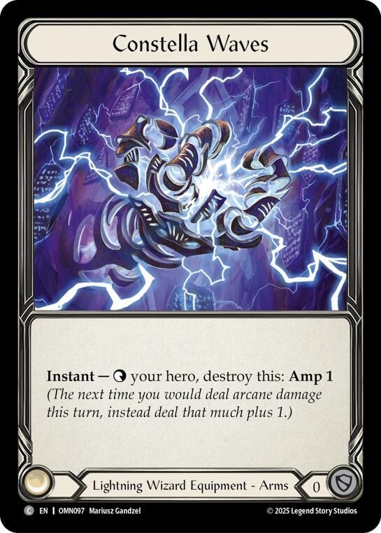 Constella Waves OMN097 (Omens of the Third Age)  - Cold Foil