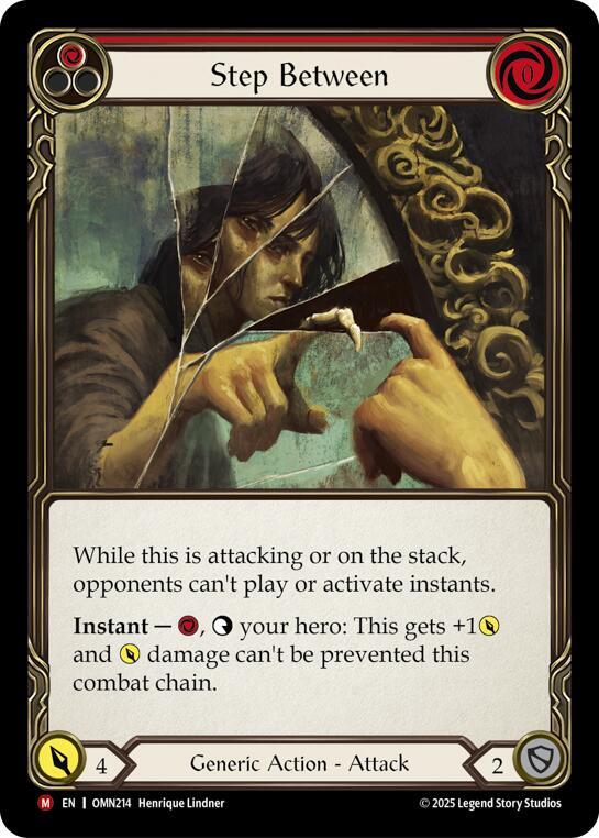 Step Between OMN214 (Omens of the Third Age)  - Rainbow Foil