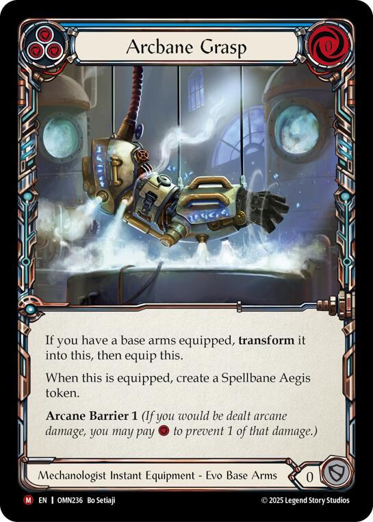 Arcbane Grasp OMN236 (Omens of the Third Age)  - Cold Foil