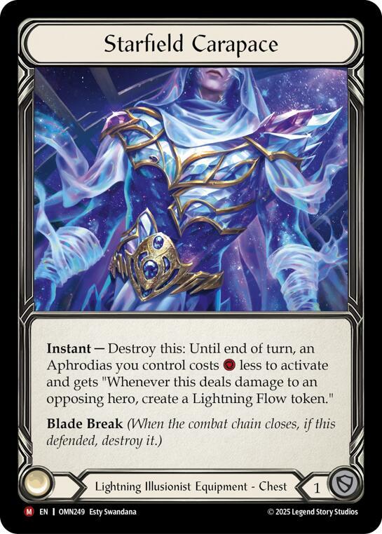 Starfield Carapace OMN249 (Omens of the Third Age)  - Cold Foil