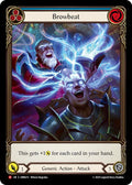 Browbeat Blue (Extended Art) OMN213 (Omens of the Third Age)  - Cold Foil