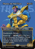 Thanos the Mad Titan Borderless 0376 376 (Marvel Super Heroes)  - Borderless Foil