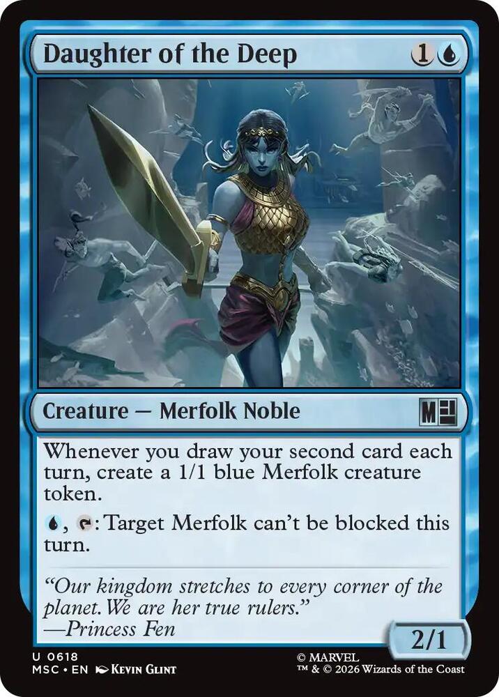 Daughter of the Deep 618 (Commander: Marvel Super Heroes) 