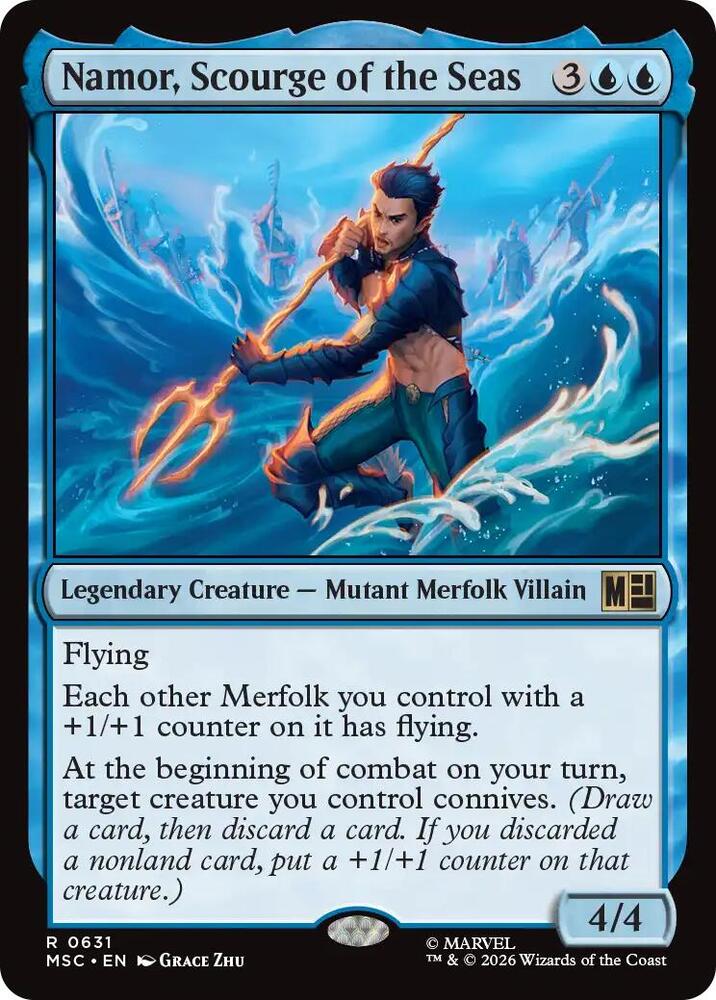Namor, Scourge of the Seas 631 (Commander: Marvel Super Heroes) 