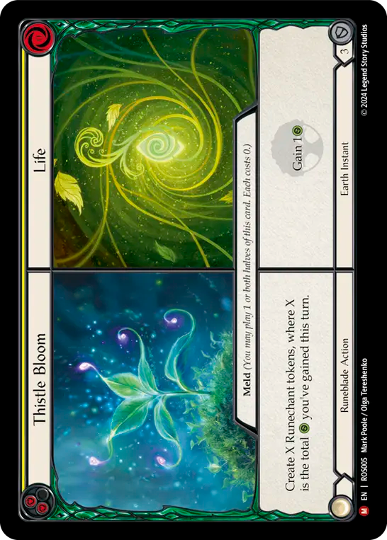 Thistle // Bloom Life ROS005 (Rosetta)  - Rainbow Foil