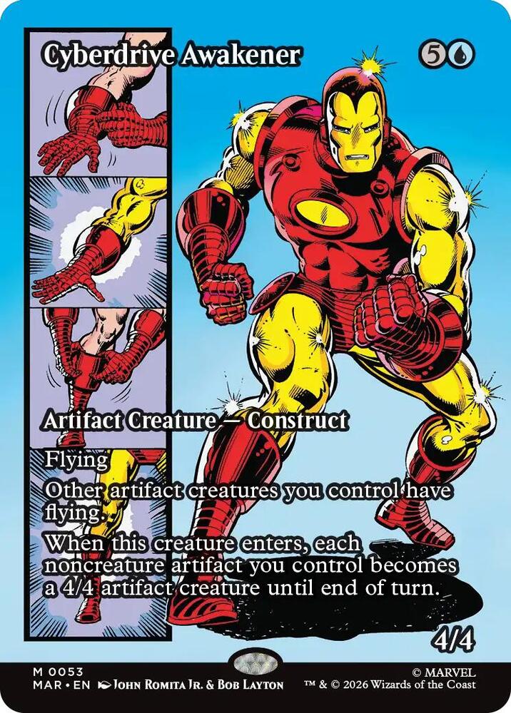Cyberdrive Awakener 53 (Marvel Universe Eternal-Legal)  - Borderless