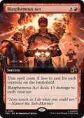 Blasphemous Act 358 (Commander: Marvel Super Heroes)  - Extended Art