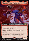 Titania Proud Pummeler Extended Art 374 (Commander: Marvel Super Heroes)  - Extended Art