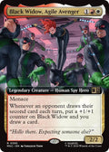 Black Widow Agile Avenger Extended Art 395 (Commander: Marvel Super Heroes)  - Extended Art