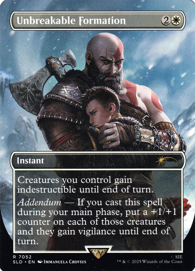 Unbreakable Formation 7052/1 (Secret Lair Drop Series)  - Borderless