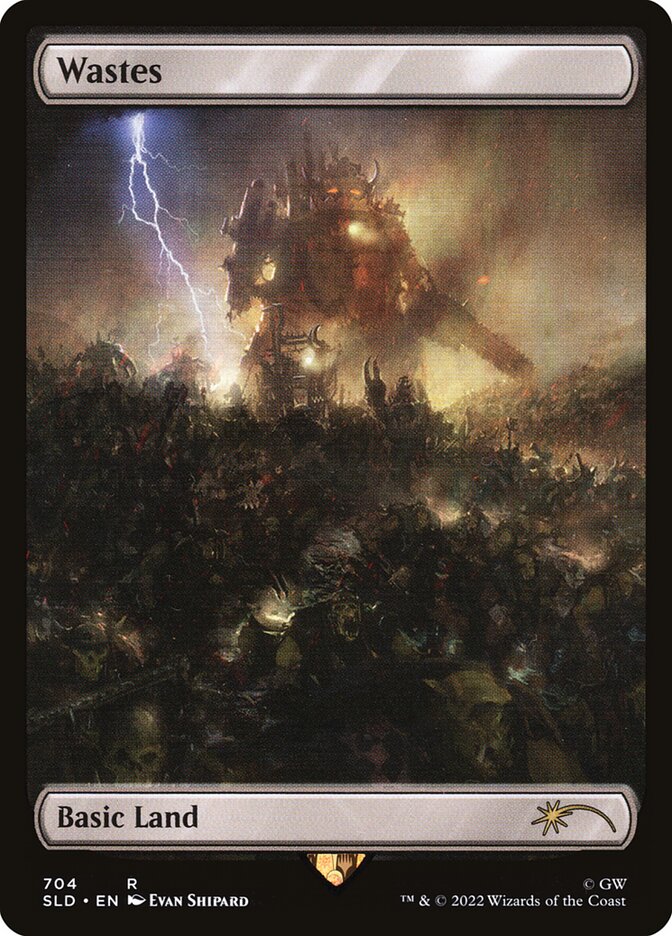 Wastes 704/1 (Secret Lair Drop Series)  - Full Art Foil