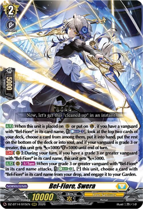 Bel Fiore Swera DZ-BT14/015EN (DZ-BT14: Envoys of the Crimson Moon) 