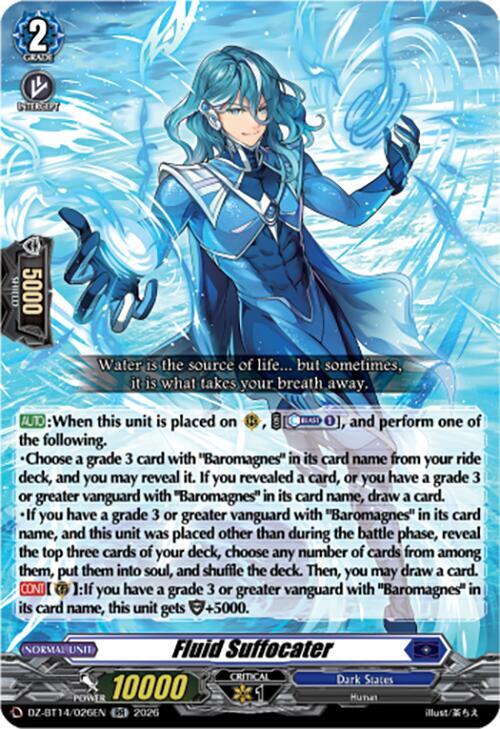 Fluid Suffocater DZ-BT14/026EN (DZ-BT14: Envoys of the Crimson Moon) 