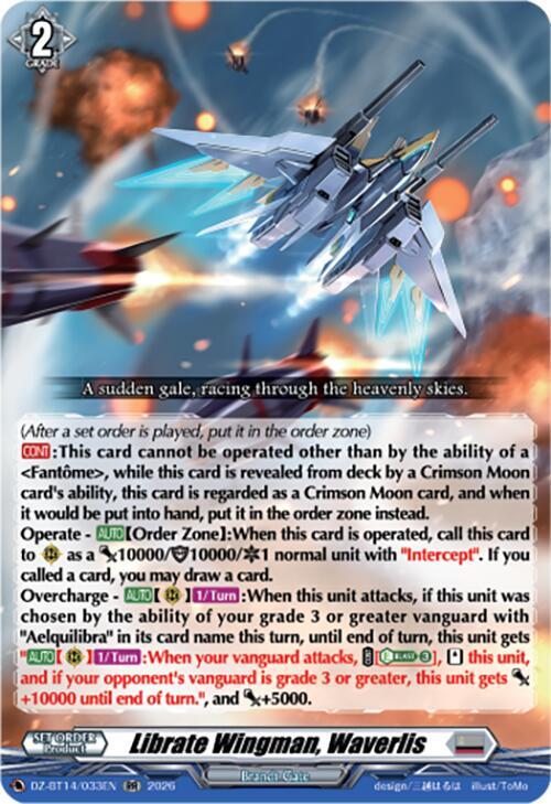 Librate Wingman Waverlis DZ-BT14/033EN (DZ-BT14: Envoys of the Crimson Moon) 