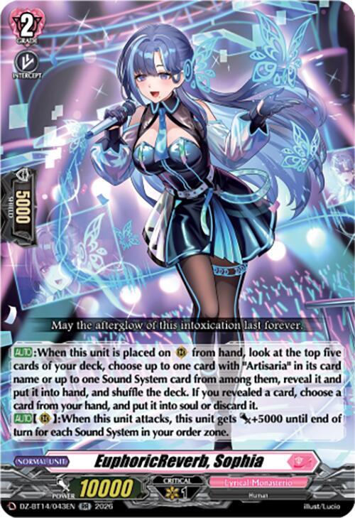 EuphoricReverb Sophia DZ-BT14/043EN (DZ-BT14: Envoys of the Crimson Moon) 
