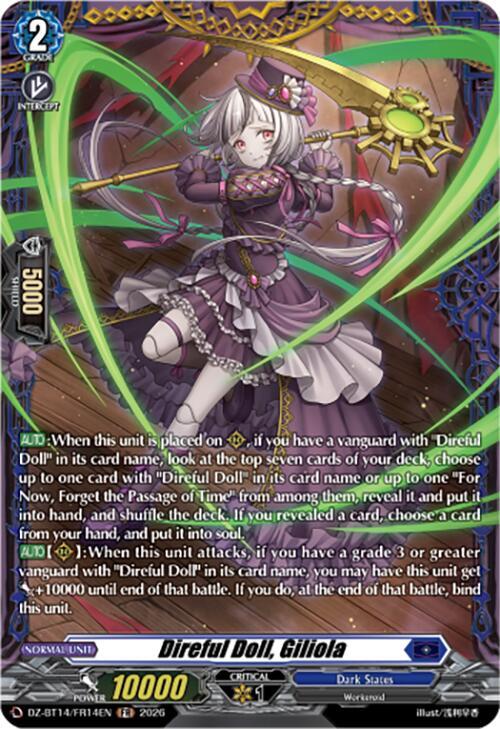 Direful Doll Giliola FR DZ-BT14/FR14EN (DZ-BT14: Envoys of the Crimson Moon) 