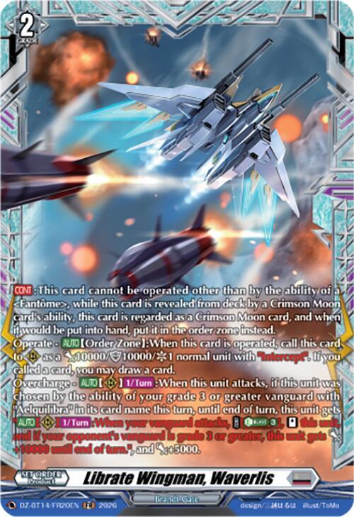 Librate Wingman Waverlis FR DZ-BT14/FR20EN (DZ-BT14: Envoys of the Crimson Moon) 