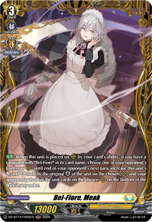 Bel Fiore Meak FR DZ-BT14/FR25EN (DZ-BT14: Envoys of the Crimson Moon) 