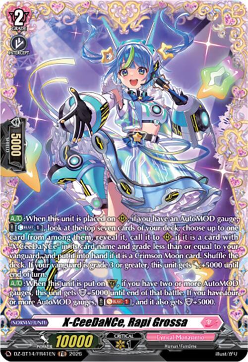 X CeeDaNCe Rapi Grossa FR DZ-BT14/FR41EN (DZ-BT14: Envoys of the Crimson Moon) 