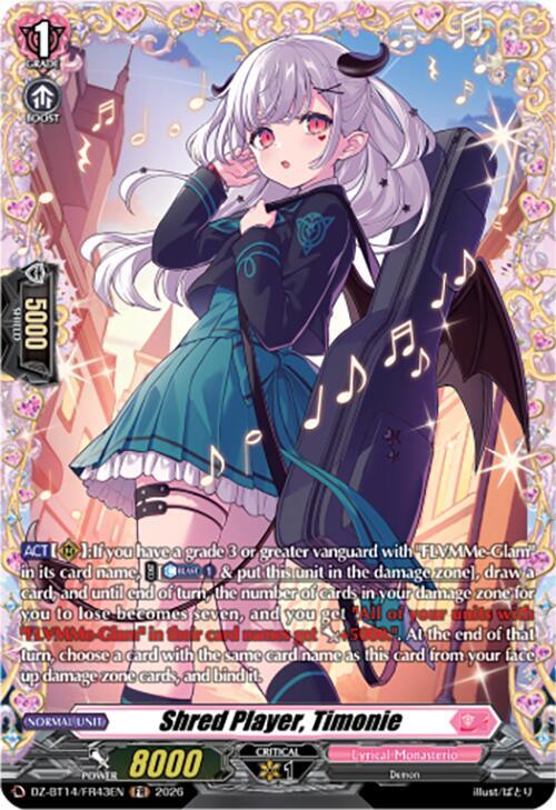 Shred Player Timonie FR DZ-BT14/FR43EN (DZ-BT14: Envoys of the Crimson Moon) 