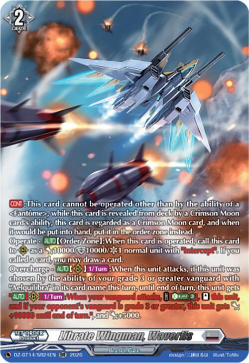 Librate Wingman Waverlis SR DZ-BT14/SR24EN (DZ-BT14: Envoys of the Crimson Moon) 