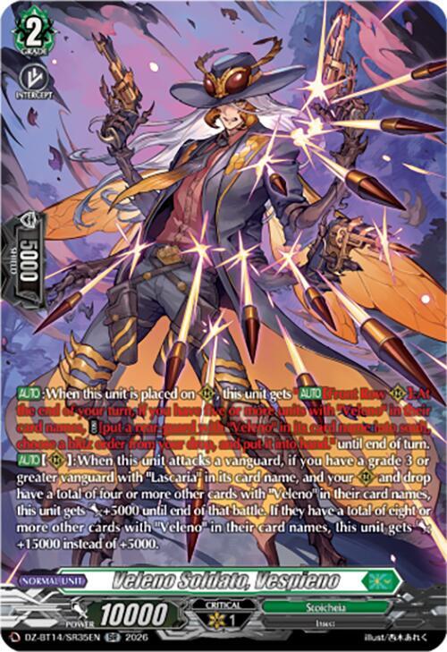 Veleno Soldato Vespieno SR DZ-BT14/SR35EN (DZ-BT14: Envoys of the Crimson Moon) 