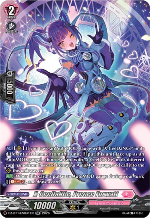X CeeDaNCe Precee Forwatt SR DZ-BT14/SR41EN (DZ-BT14: Envoys of the Crimson Moon) 