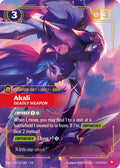 Akali - Deadly Weapon 021a/166 (Vendetta)  - Foil