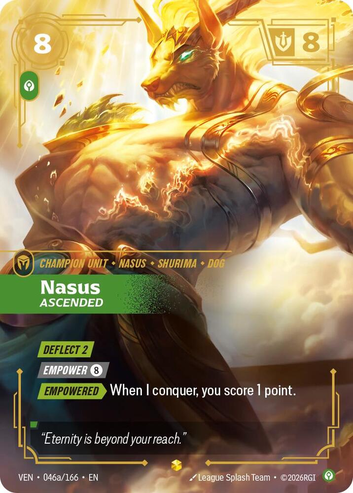Nasus - Ascended 046a/166 (Vendetta)  - Foil
