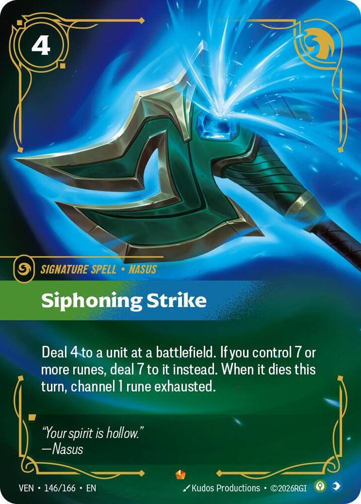 Siphoning Strike 146/166 (Vendetta)  - Foil